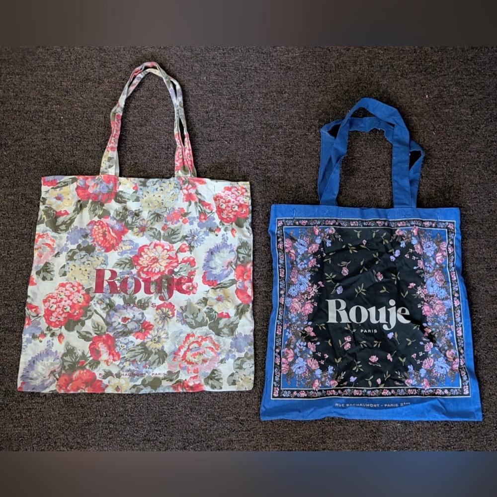 Rouje Paris Lot of 2 Tote Bags